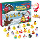 【Christmas sale】24 Days of Christmas Rubber Duck Set