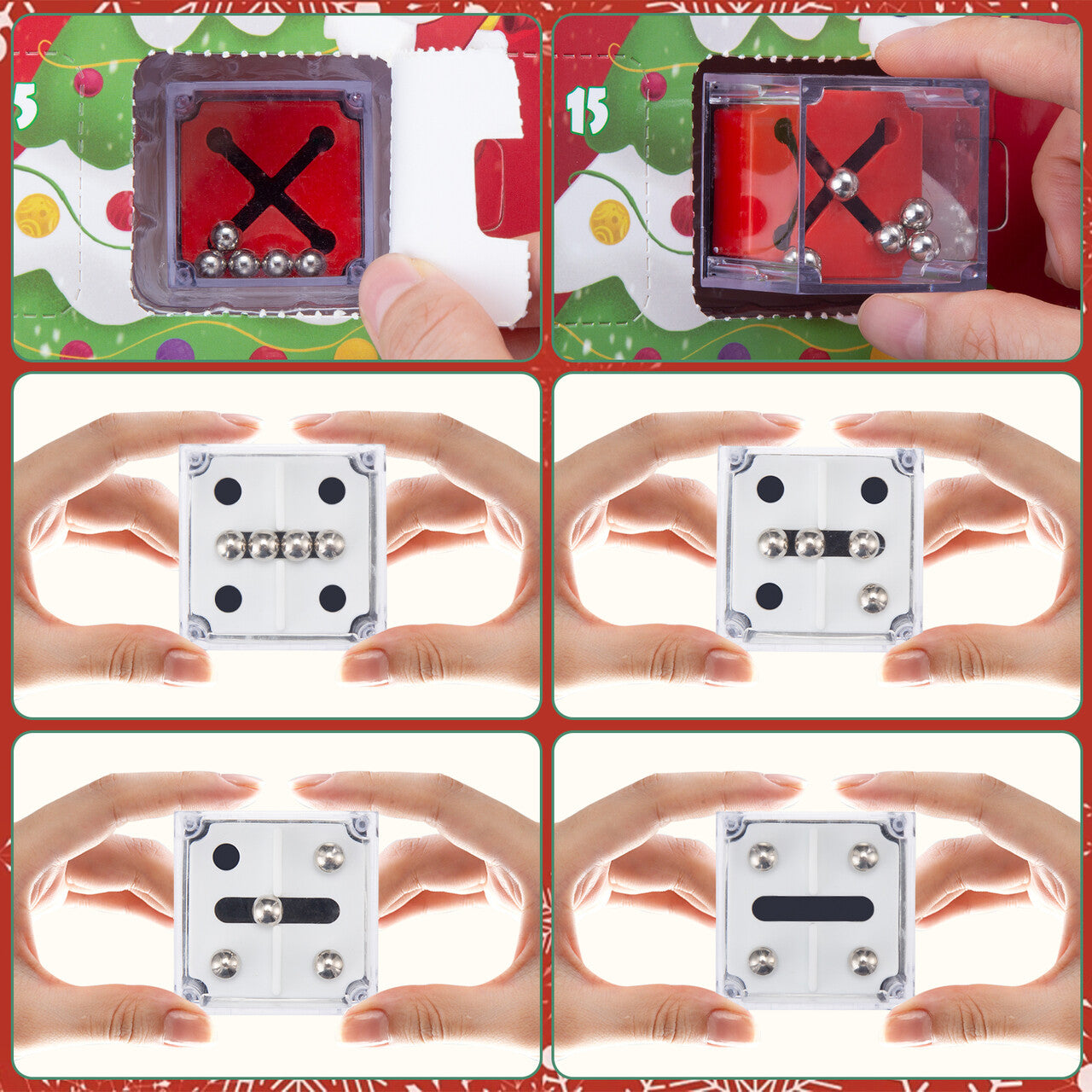 ใChristmas saleใ24 Days of Christmas Balance Maze Challenge Kit