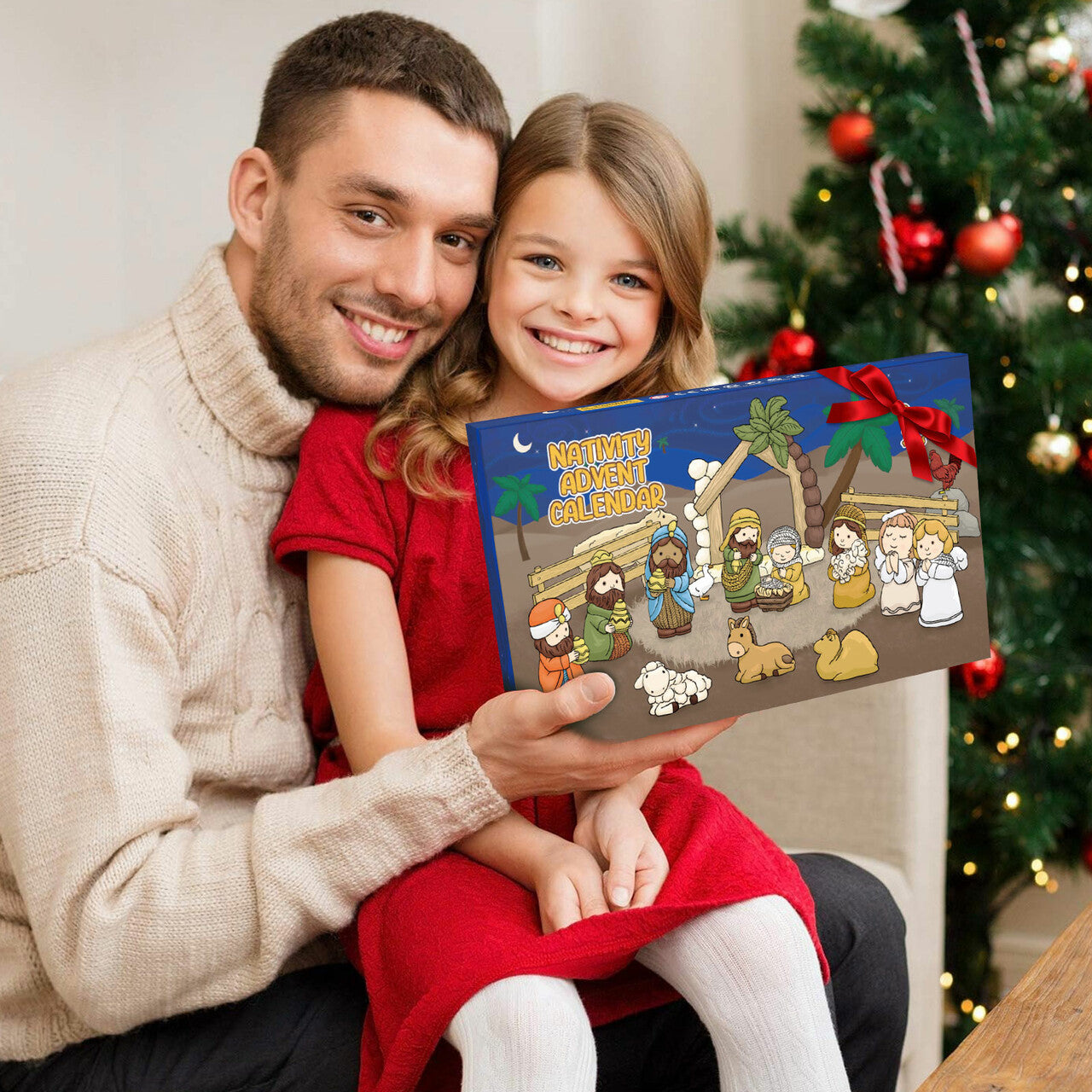 ใChristmas saleใ24 Days of Christmas Nativity Scene Set