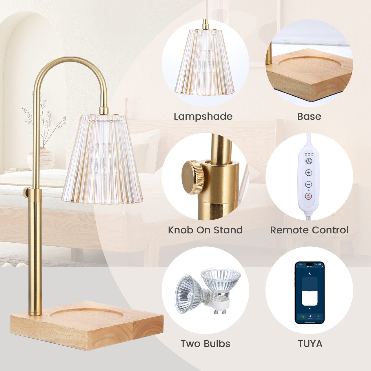 ćChristmas salećSmart Warm Candle Lamp