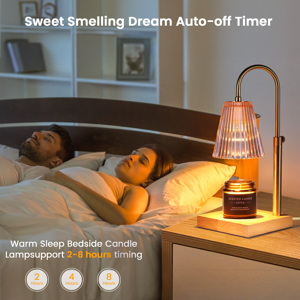 【Christmas sale】Smart Warm Candle Lamp