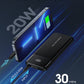POWERADD PRO Portable Charger, USB C 10000mAh Power Bank LED Display PD 20W Fast Charging External Battery Pack Compatible with iPhone 14 13 12 11 Samsung S21 S20 Google LG iPad