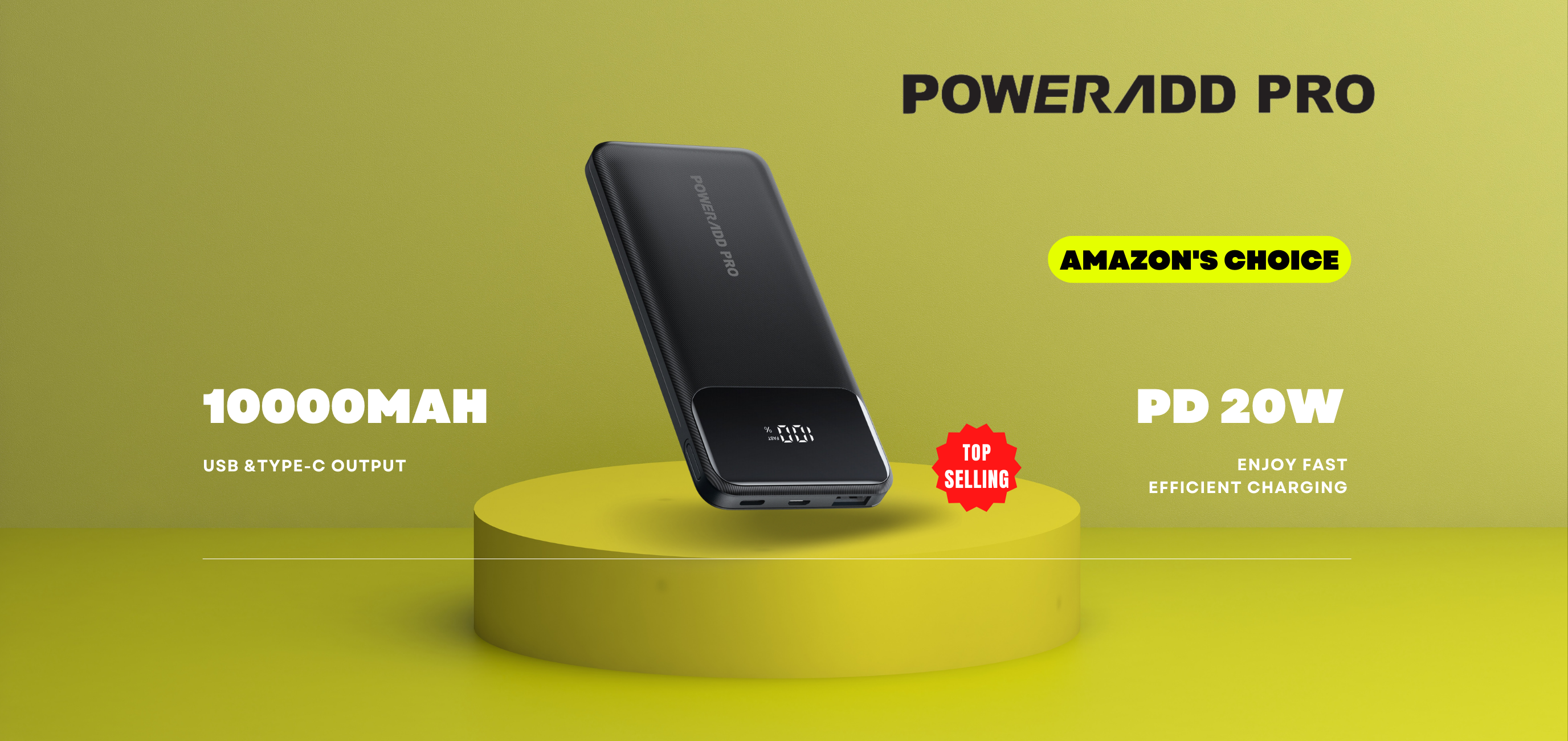 poweradd pro power bank 10000mAh